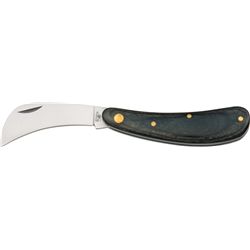 CAN023 Cannon Hawkbill Knife with Pakkawood Blade