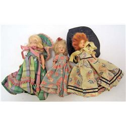 LOT OF 2 C. 1940S NANCY ANN STORY BOOK DOLLS