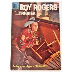 1957 ROY ROGERS NO. 119 COMIC BOOK WITH 10 CENT COVER