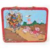 Image 2 : VINTAGE 1984 PINK PANTHER & SONS METAL LUNCH BOX