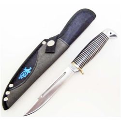 CT466 Colt Black Beauty Hunter Knife with Sheath