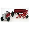 Image 1 : LOT OF VINTAGE 1950'S TRACTOR AND TRAILERS