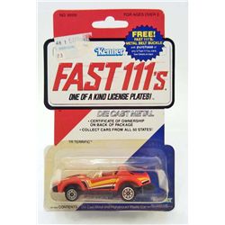 VINTAGE 1980'S KENNER FAST 111'S TR TERRIFIC TOY CAR