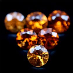 LOT OF 5.23 CTS OF ORANGE AFRICAN SPESSARTITE GARNETS