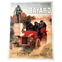 BAYARD AUTOS MUSEUM GRADE GICLEE CANVAS 8X10 PRINT