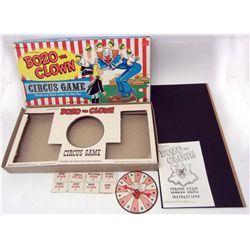 VINTAGE BOZO THE CLOWN CIRCUS GAME IN ORIG. BOX