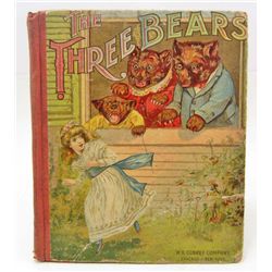 1900 "THE THREE BEARS" HARDCOVER BOOK