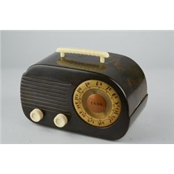 Fada 700 “Cloud” Catalin Tabletop 2-Knob AM Radio.