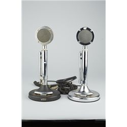 Lot Of 2 Astatic Microphones.