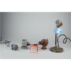 Lot Of 5 Microphone Related Items.