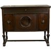 Image 1 : Brunswick Wind-Up 78 RPM Record Player.