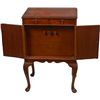 Image 1 : R.H. Macy & Co. Wood End Table 3-Dial Radio.