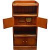 Image 1 : Silvertone Wood Bookcase Radio Model 6498AYK.