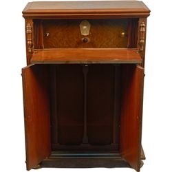 Sparton Top & Front-Opening Wood Floor Console Radio.