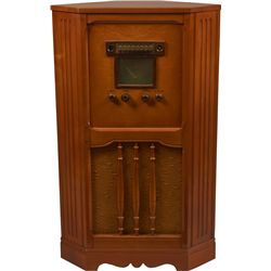 Stromberg-Carlson Hexagon-Shaped Console Model 340-V.