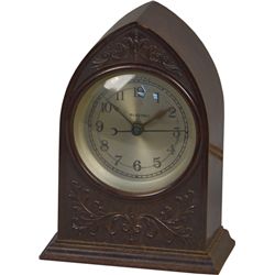 Plastic Cathedral Cased Electric Clock.
