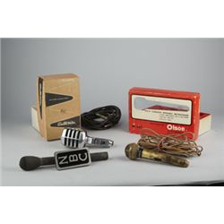 Lot Of 3 Microphones.