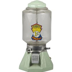 1 Cent Northwestern Model 33 Countertop Peanut Vending.