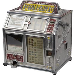 1 Cent “Dandy Vender” Ball Gum 3-Reel Countertop Trade.