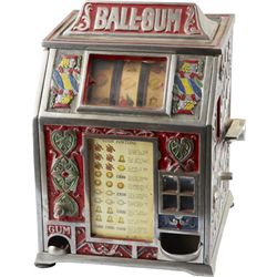 5 Cent Ball-Gum Countertop 3-Reel Trade Stimulator.