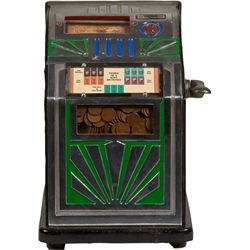 1 Cent Superior Confection Co. 3-Reel Countertop Beer.