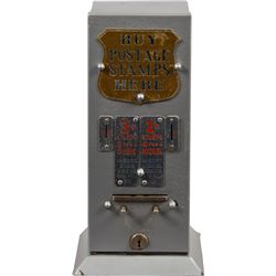 Coin-Op Schermack Products Co. Stamp Vending Machine.