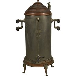 Early Van Kitchen Equipment Copper Water Heater.