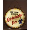 Image 2 : Knickerbocker Beer Round Hanging Spinner Sign.