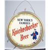 Image 3 : Knickerbocker Beer Round Hanging Spinner Sign.