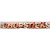 Image 1 : “Chopsticks” Large Metal Outdoor Neon Sign.