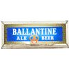 Image 1 : Ballantine Ale Beer Glass, Light-Up Hanging Sign.