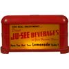 Image 1 : Ju-See Beverages 2-Sided Glass Light-Up Sign.