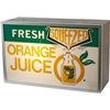 Image 1 : Fresh Orange Juice Single-Sided Plastic Light-Up Sign.