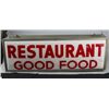 Image 3 : Restaurant Double-Sided Plastic Light-Up Hanging Sign.