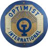 Image 1 : Optimists International Metal Sign.