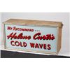 Image 2 : “Helene Curtis Cold Waves” Glass Light-Up Hanging Sign.
