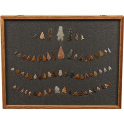 Arrowhead Collection In Flat Oak & Glass Latching.