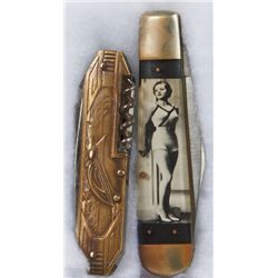 Lot Of 2 Collectible Folding Pocket Knives.