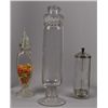 Image 1 : Lot Of 3 Glass Items.