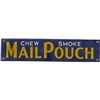 Image 1 : Mail Pouch Single-Sided Porcelain Sign.