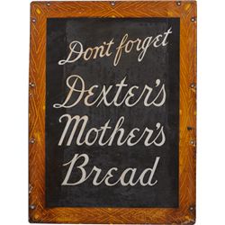 Dexter’s Mother’s Bread Single-Sided Tin Sign.