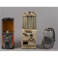 Lot Of 3 Countertop Vending Machines.