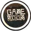 Image 1 : Lot Of 2 Light-Up Signs, “Exit” & 20” Round “Game Room”