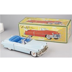 Tin Friction Toy ‘53 Cadillac Convertible In Box.