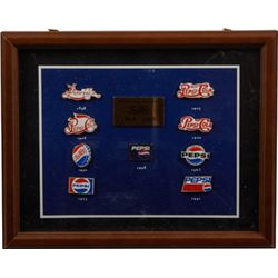 Pepsi Cola “The Pepsi Logo Revolution 1898-1998” Pin.