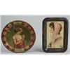 Image 1 : Lot Of 2 Small Advertising Tip Trays.