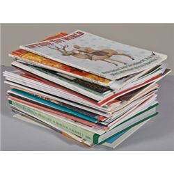 Box Lot Of Many Assorted Old Catalogs And Coin-Op.