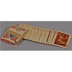 Pack Of Nude Playing Cards In Box.