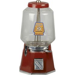 1 Cent Hawkeye Novelty Co. Countertop Vending Machine.
