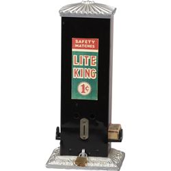 1 Cent Northwestern Morris Match Countertop Match Box.